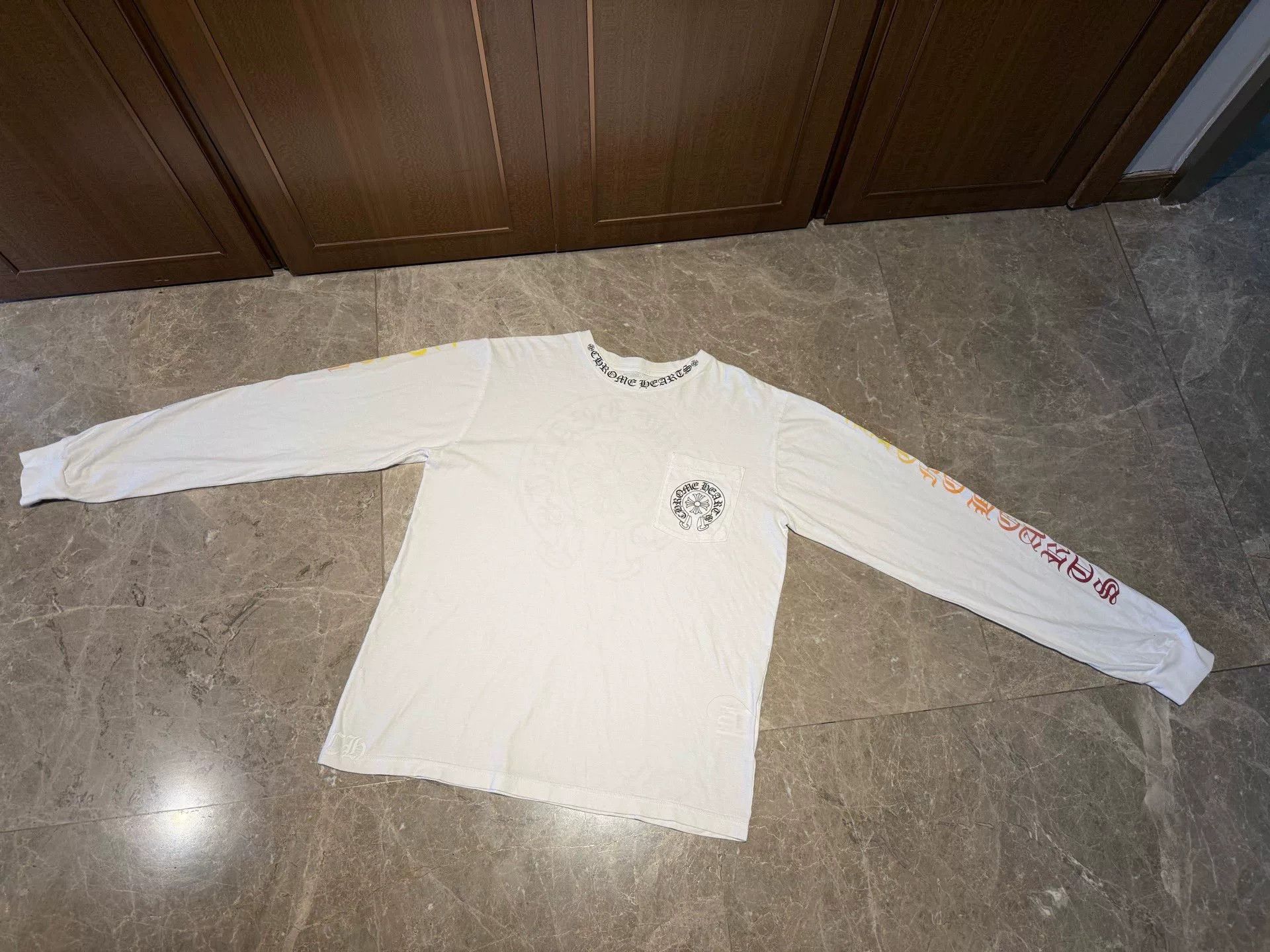 Chrome Hearts Chrome Hearts Limited Rainbow Multi T-Shirt XL Women Size XL / US 12-14 / IT 48-50 - 1 Thumbnail