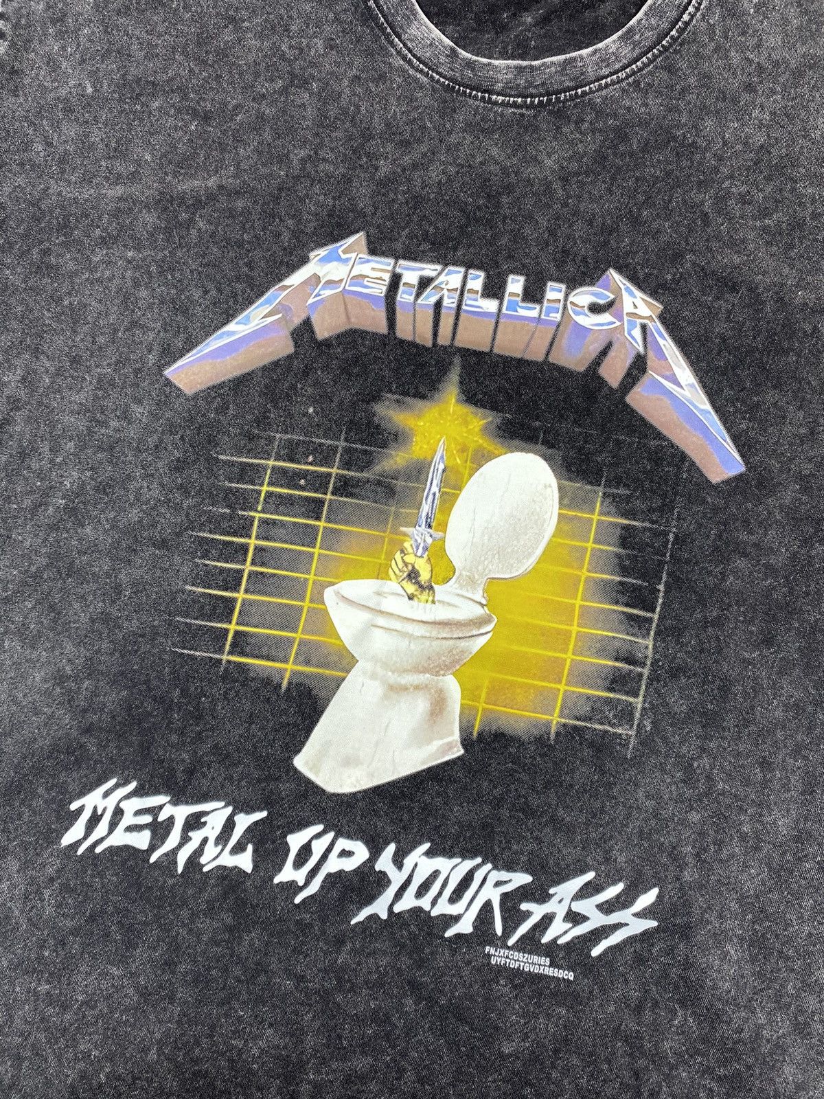 Band Tees Metallica Metal Up Your Ass T Shirt Size Medium Size US M / EU 48-50 / 2 - 5 Thumbnail