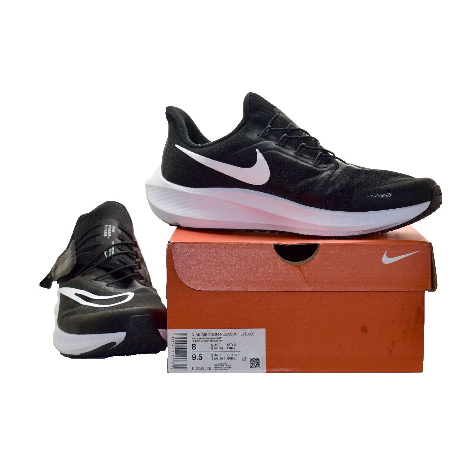 image of Nib Nike Air Zoom Pegasus Plyease Grey Shoes Dj7381-001 Size 8, Men's
