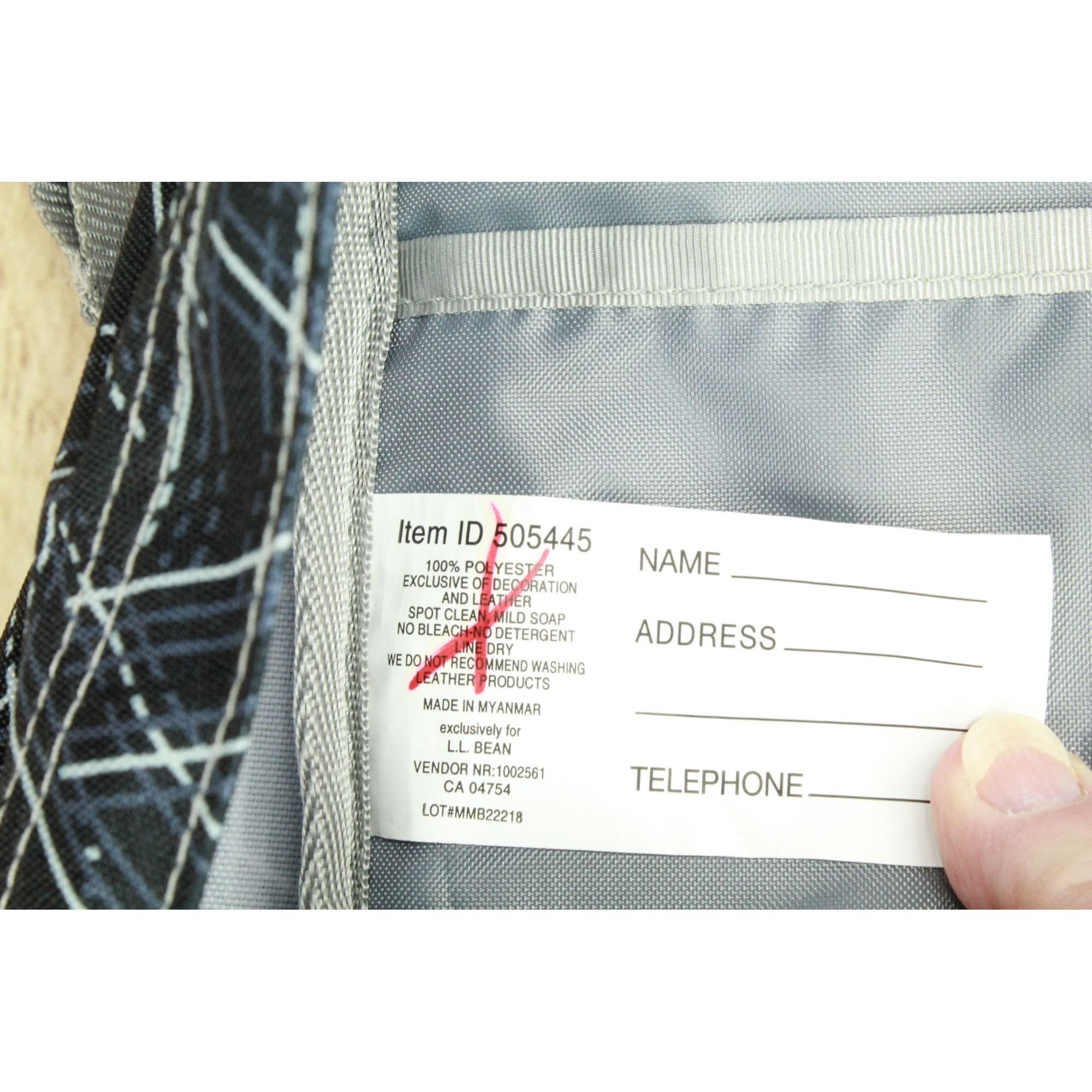 L.L. Bean × Weatherproof LL Bean Unisex Polyester 37L Deluxe School Backpack Size ONE SIZE - 8 Thumbnail