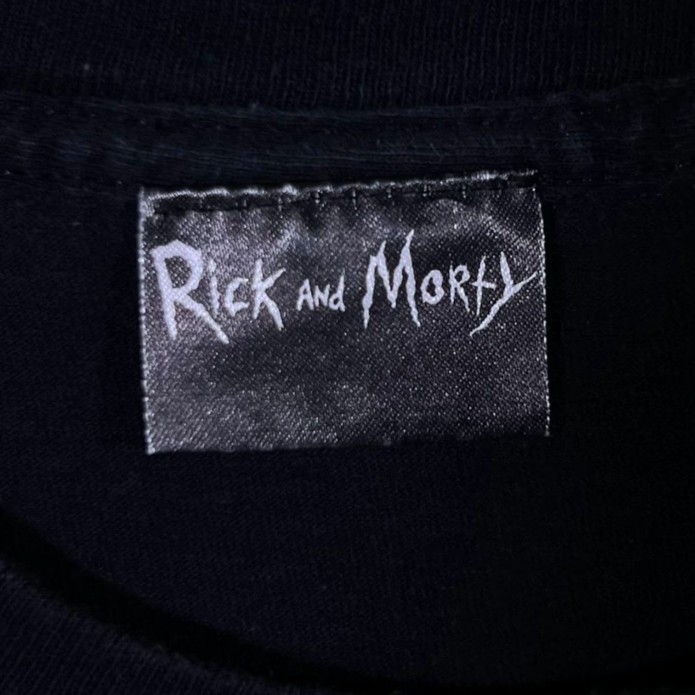 Swims Adult Swim Rick And Morty Sci-Fi Cartoon TV Show Graphic Black T-Shirt Large Mens Regular Cotton Size US L / EU 52-54 / 3 - 4 Thumbnail