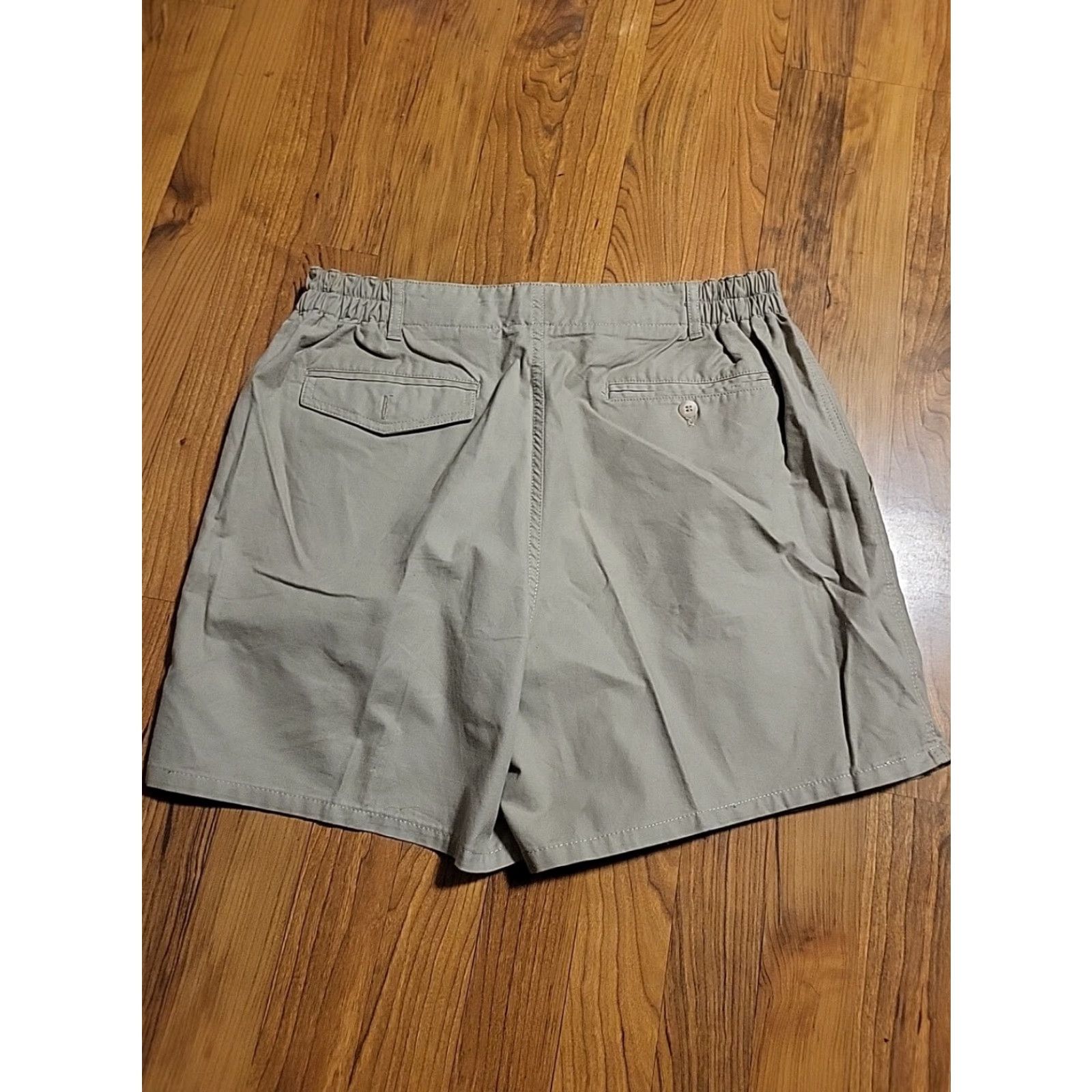 Incu VINTAGE INC I.N.C. Int'l Concepts 34" X 4" X 16" New Mens Chino Shorts Tan Cotton Size US 34 / EU 50 - 5 Thumbnail