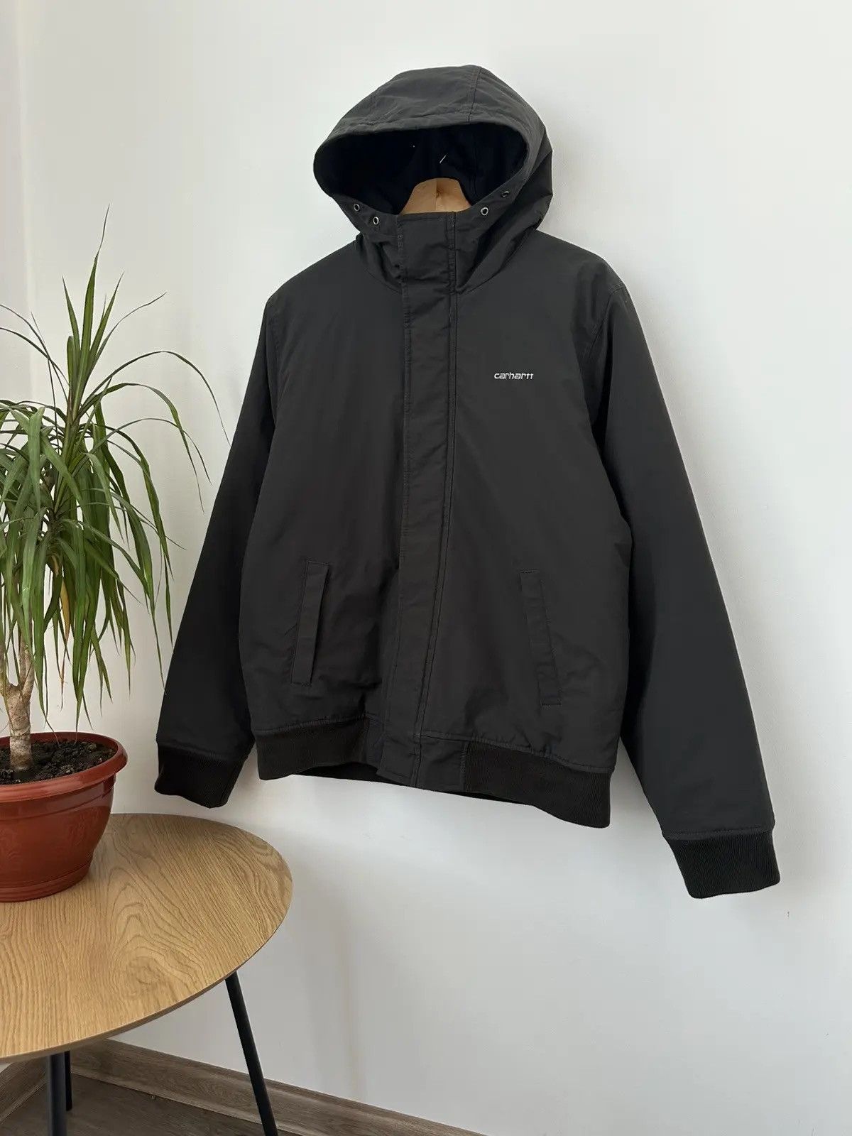 Carhartt Vintage Carhartt Big Logo Gray Jacket Size US L / EU 52-54 / 3 - 2 Thumbnail