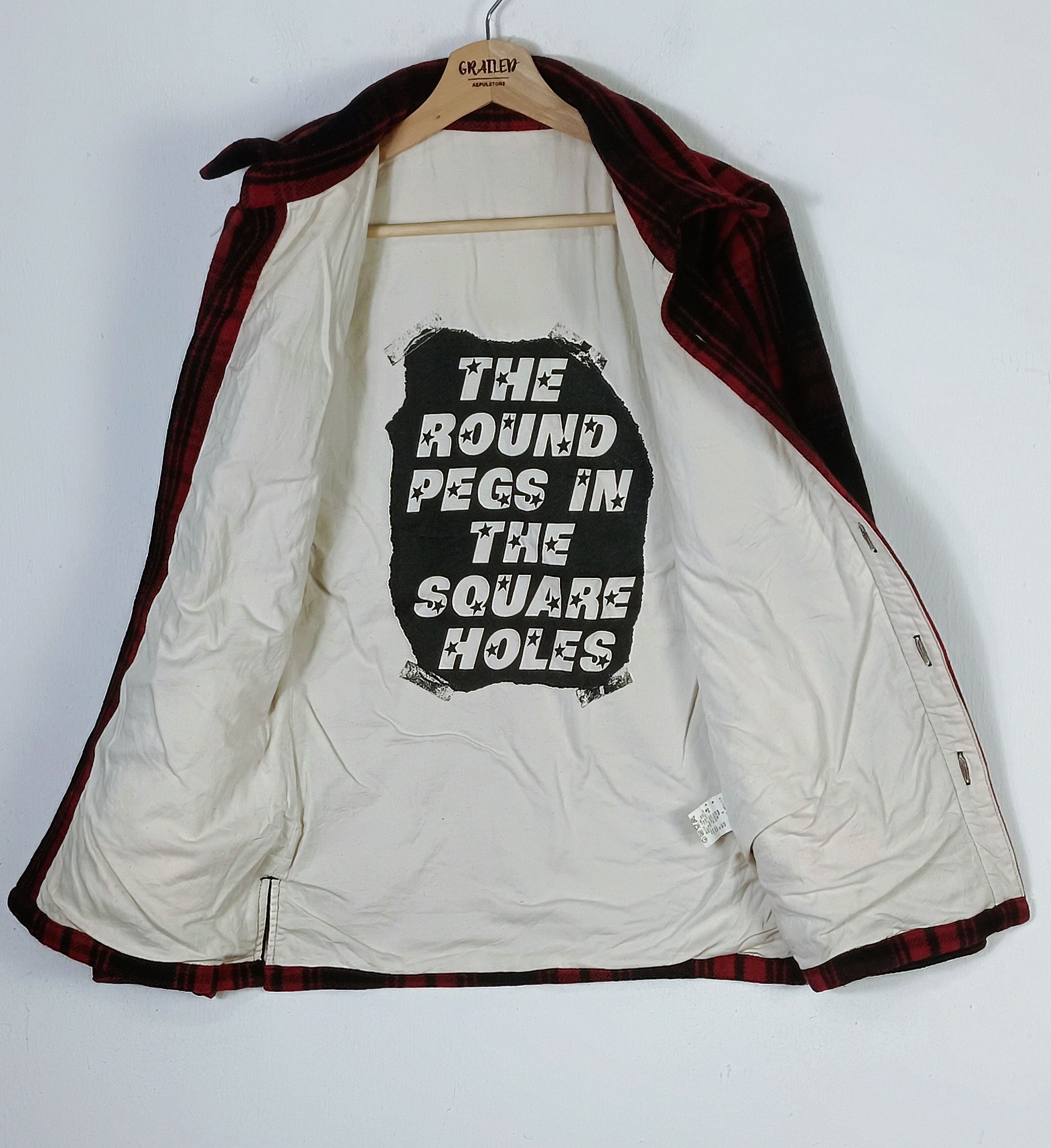 If Six Was Nine Virtue & Vice Wool Button ifisixwasnine lgb Jacket Size US S / EU 44-46 / 1 - 4 Thumbnail
