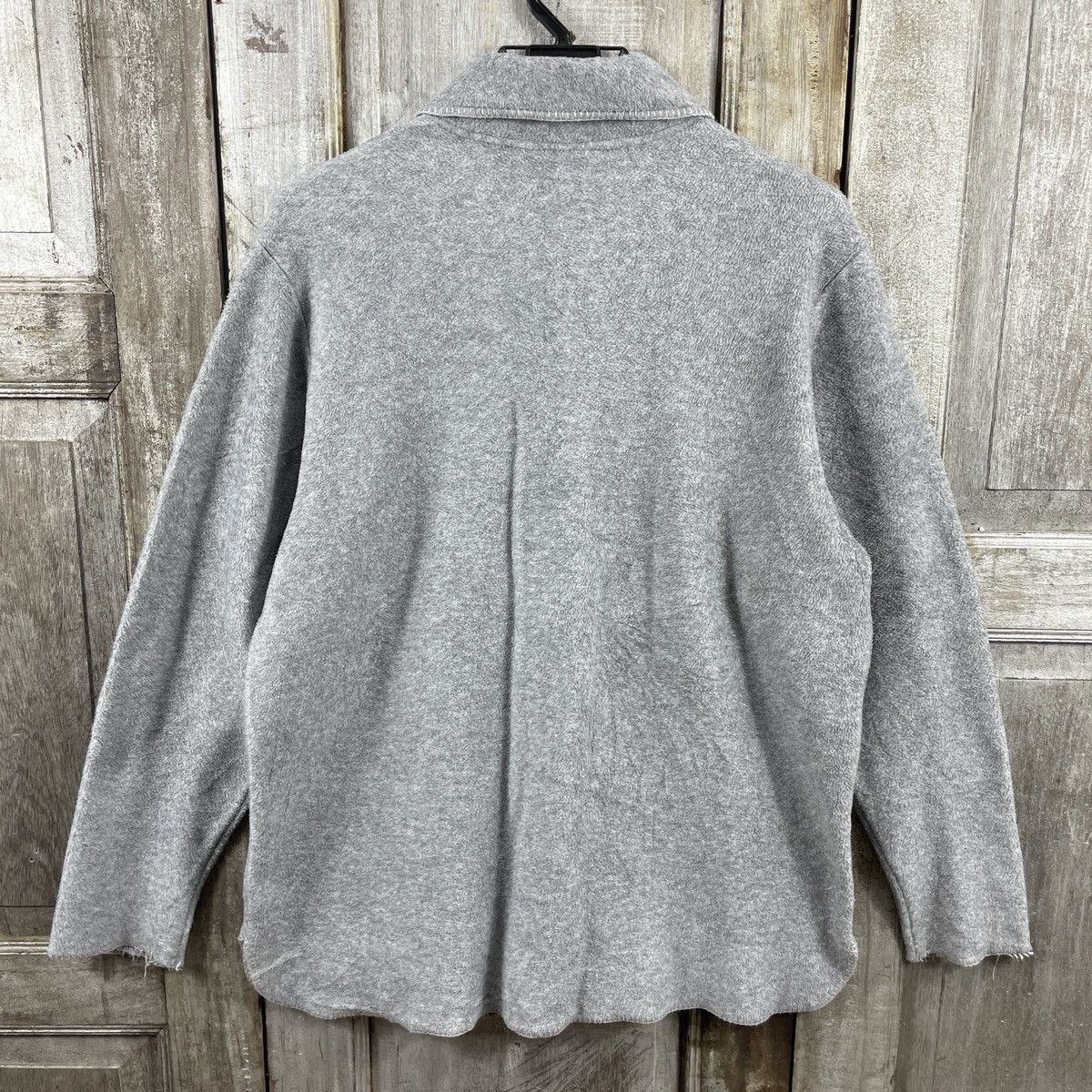 L.L. Bean × Vintage Vintage L.L Bean Fleece Button Up Size US L / EU 52-54 / 3 - 2 Thumbnail