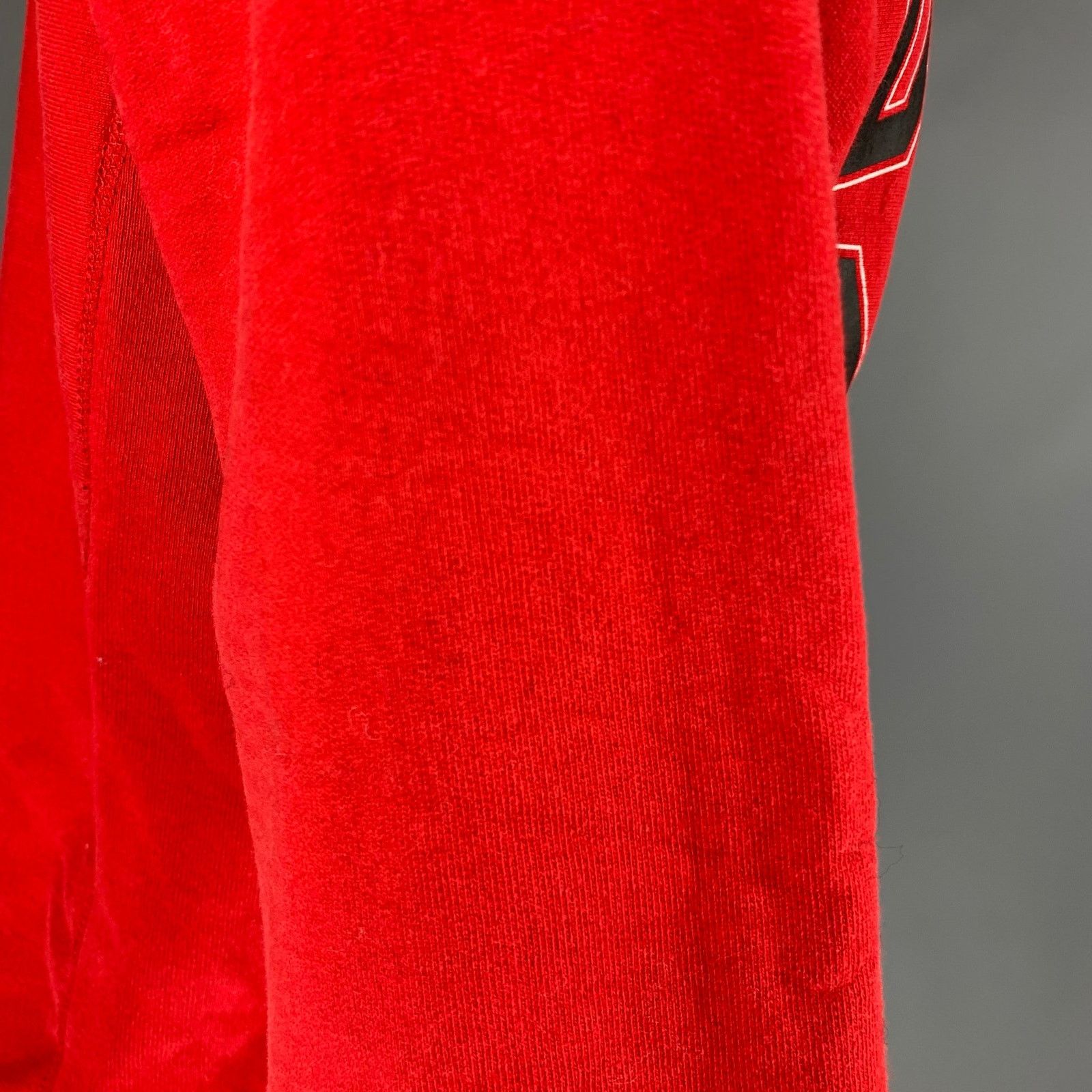 Supreme SUPREME Size M Red Black Cotton Hoodie Sweatshirt Size US M / EU 48-50 / 2 - 6 Thumbnail