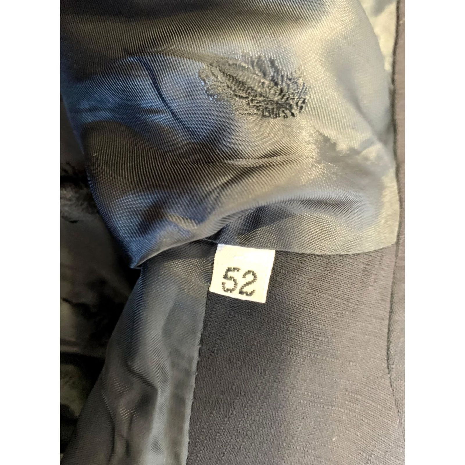 Versace VINTAGE Versace Blazer / Suit Jacket Men’s 42L Black Gianni Versace Couture Made in Italy 2 Piece 3-Button Tailored Blazer Size 42R - 5 Thumbnail