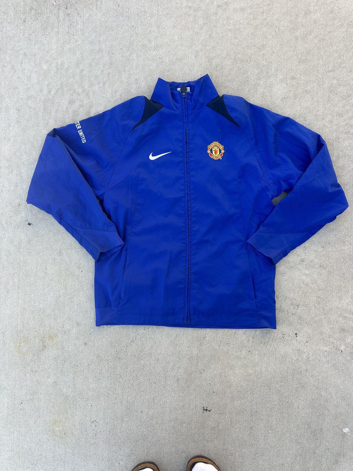 Vintage MANCHESTER UNITED 2005-06 FULL ZIP TRAINING JACKET (S) Size US S / EU 44-46 / 1 - 1 Thumbnail