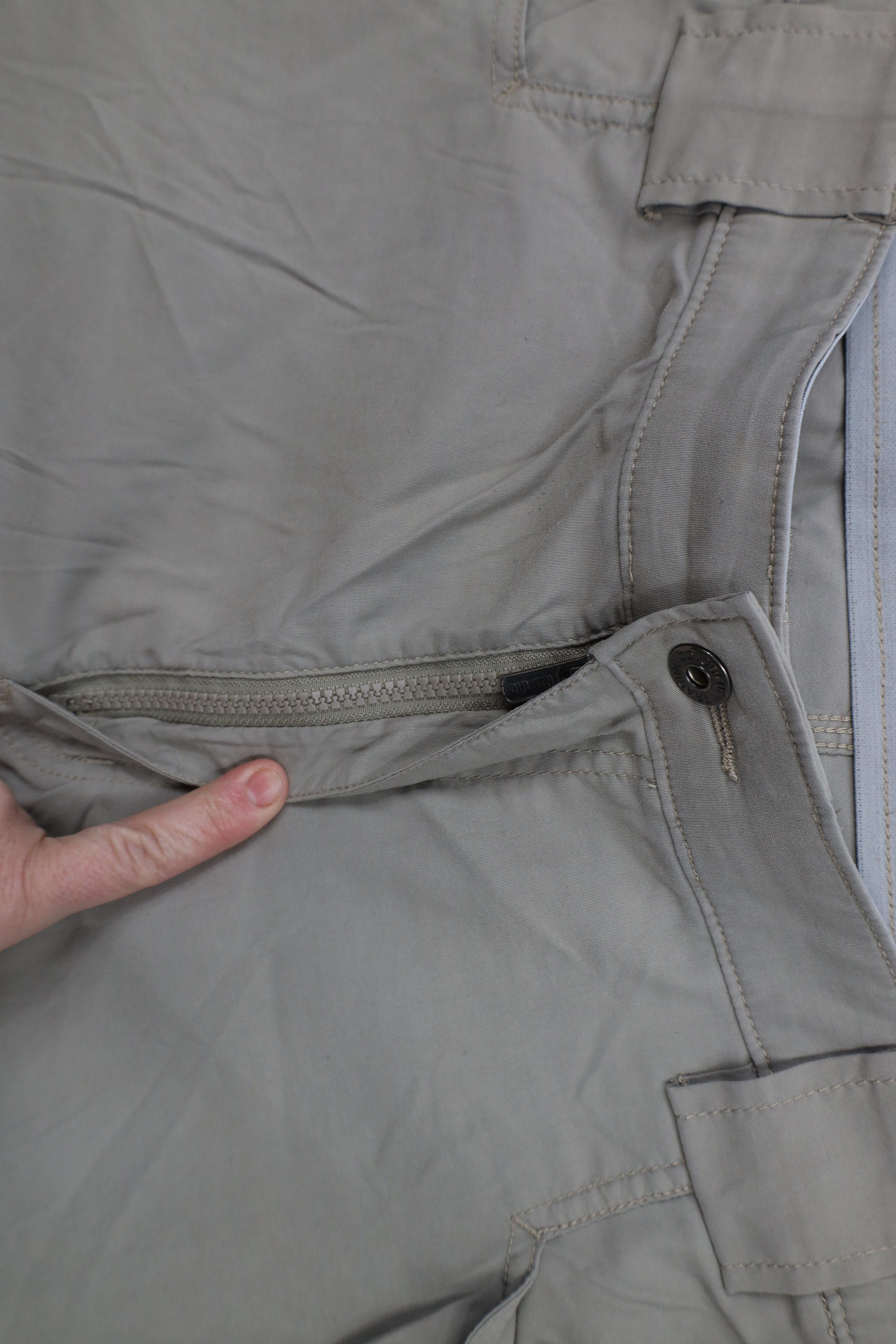 Duluth Trading Company × Vintage Duluth Trading Co Fit Dry On the Fly Wide Leg Pants Beige Size US 42 / EU 58 - 8 Thumbnail