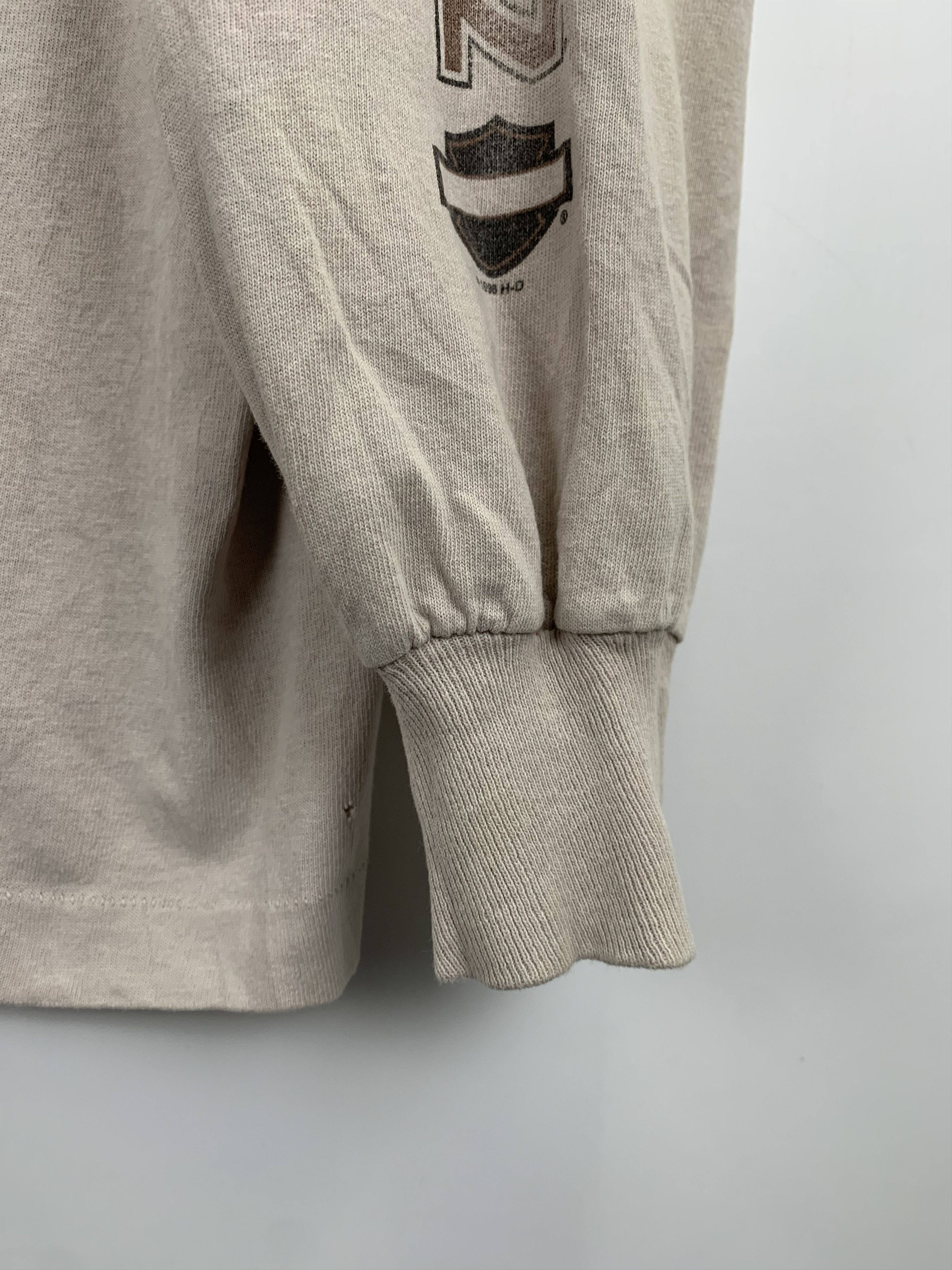 Harley Davidson Vintage 90s Harley Davidson Long Sleeve T Shirt TA0238 Size US XL / EU 56 / 4 - 12 Thumbnail