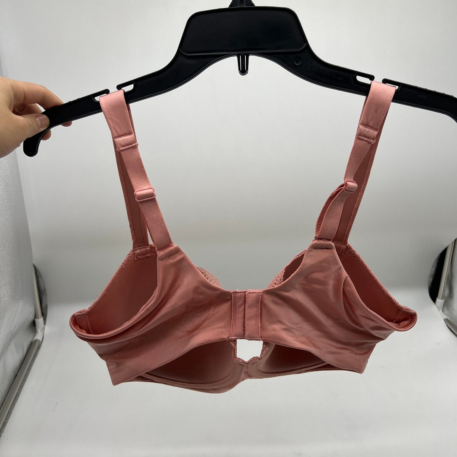 Other All Worthy Lace Cup Balconette Bra Rosette Size 38 D Size XS / US 0-2 / IT 36-38 - 5 Thumbnail