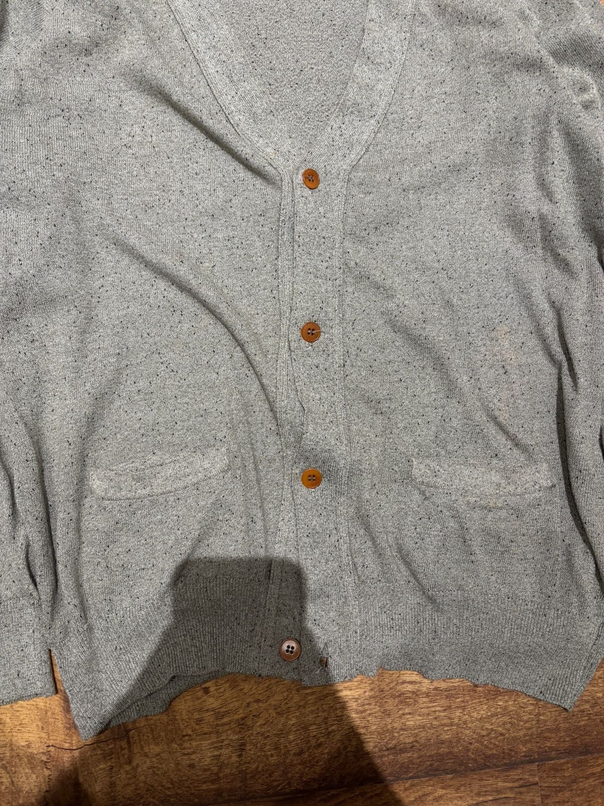 C.P. Company Vintage C.P. Company Speckled Grey Cardigan Size US L / EU 52-54 / 3 - 2 Thumbnail