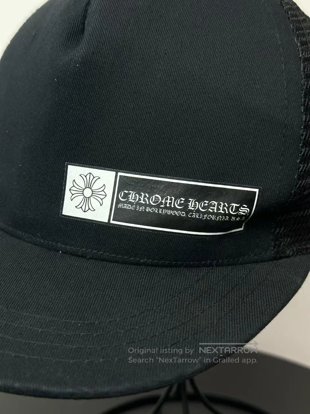 Chrome Hearts Chrome Hearts Cross Mesh Baseball Cap. Size ONE SIZE - 2 Thumbnail