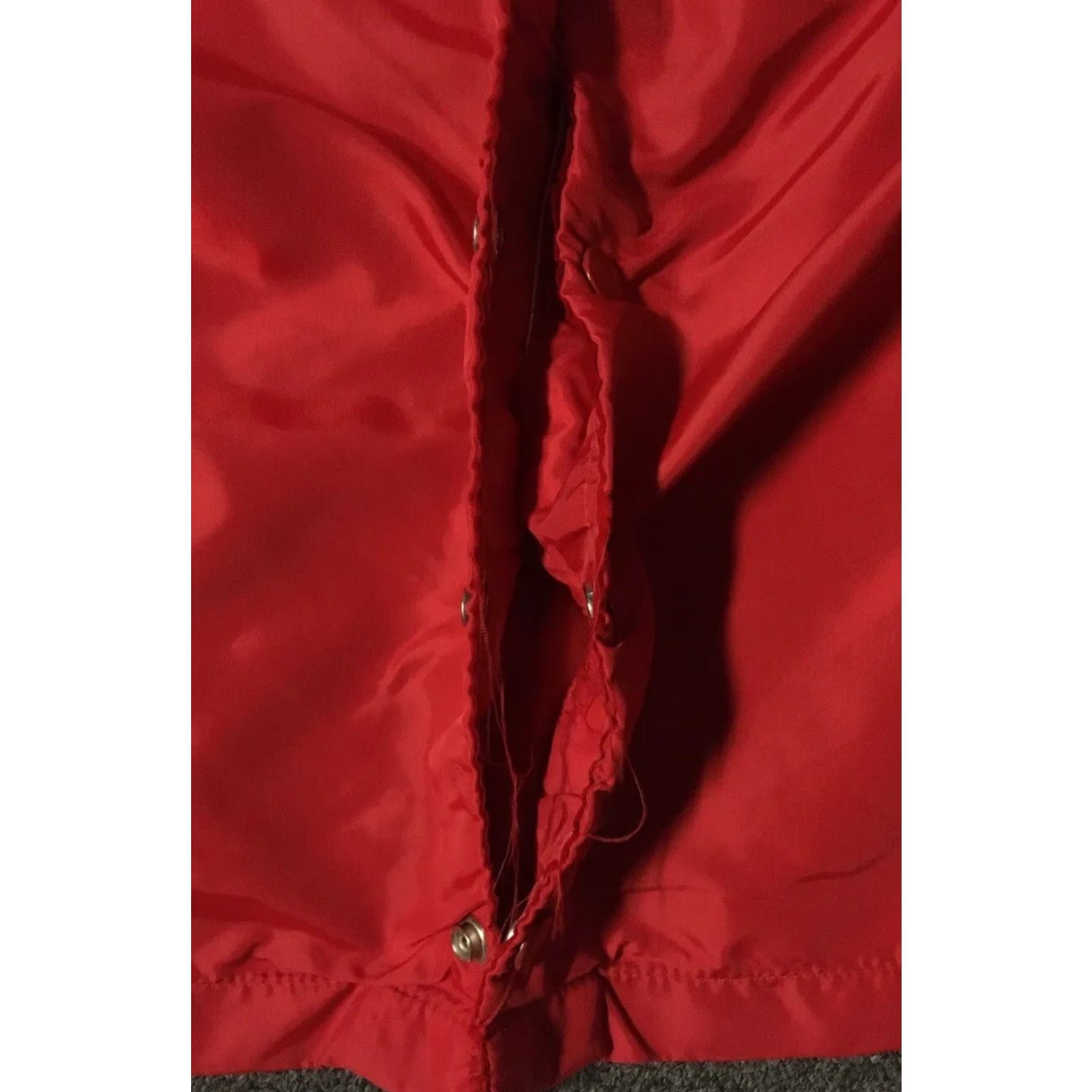 Russell Athletic Vtg Russell Southern Co Jacket S USA College Track PE Grunge Sport Gym 50s 60s USA Red Nylon Striped Windbreaker Mens Jacket Size US S / EU 44-46 / 1 - 2 Thumbnail
