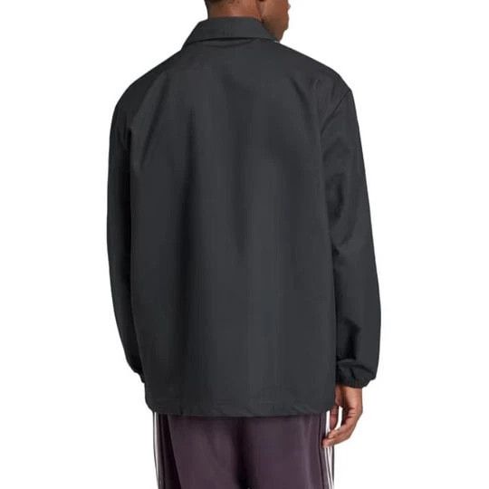 Adidas Adidas Originals Mesh Coach Jacket Black White Size US S / EU 44-46 / 1 - 3 Thumbnail