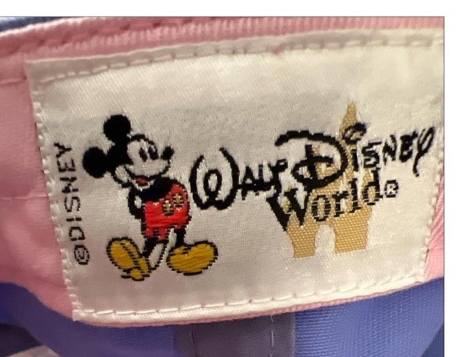 Disney Magic Kingdom Purple Sparkle Adjustable Hat Disney World Size ONE SIZE - 3 Thumbnail