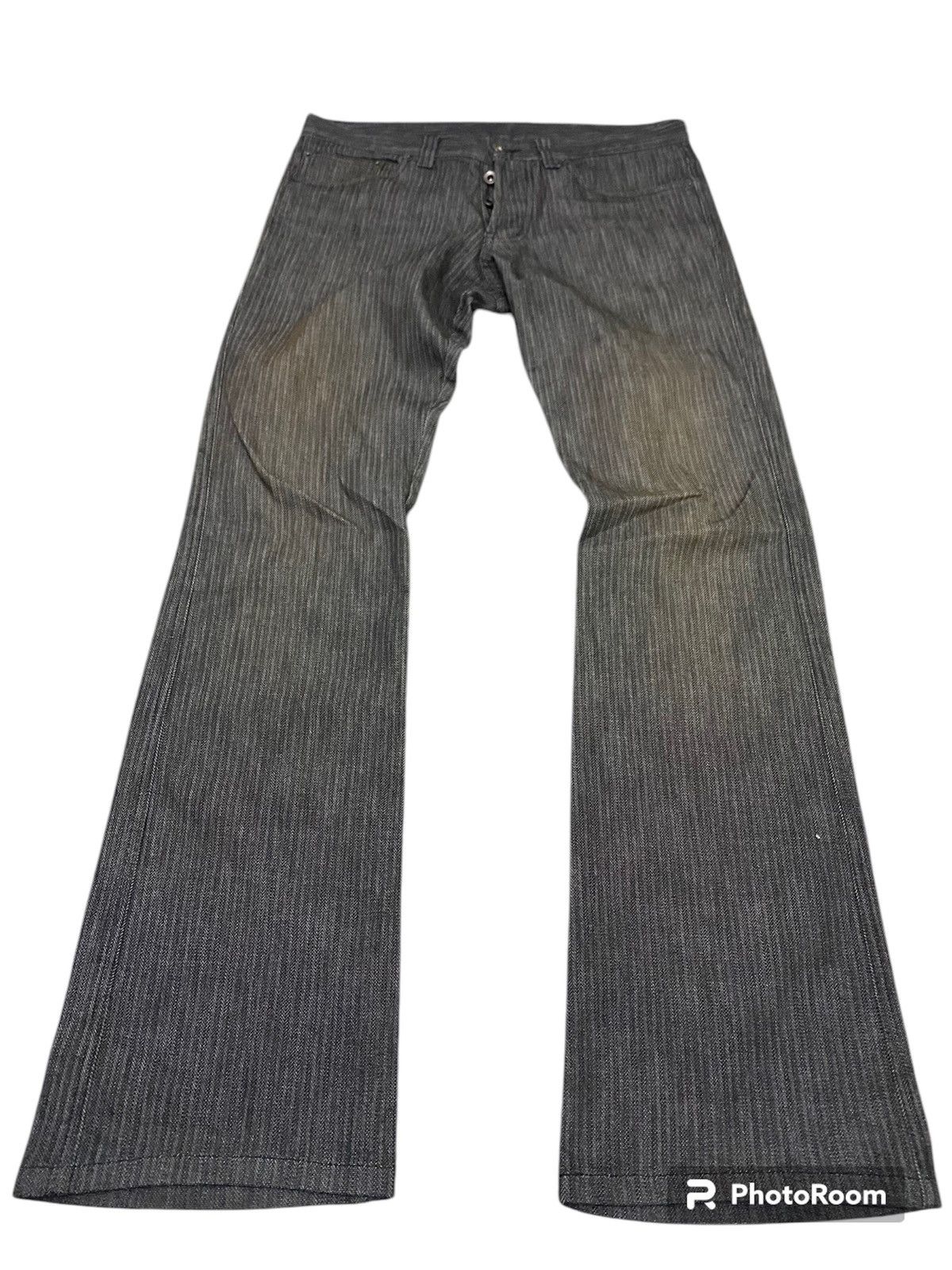 Hysteric Glamour × Japanese Brand Flare japan 🇯🇵 stripe high street Boot Cut Size US 32 / EU 48 - 3 Thumbnail