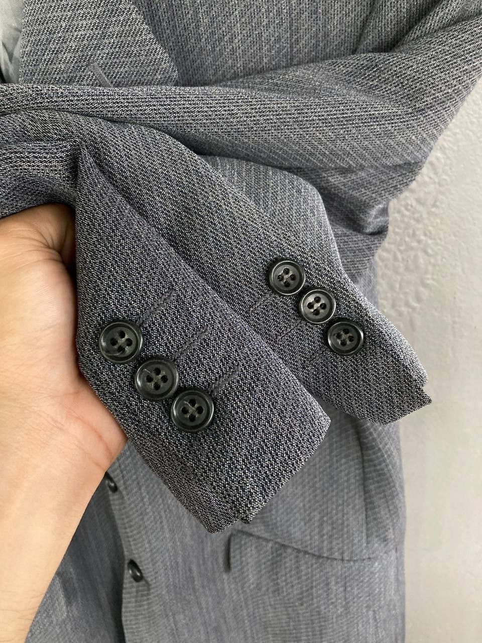 Balenciaga Balenciaga Wool Suit Jacket Size US L / EU 52-54 / 3 - 8 Thumbnail