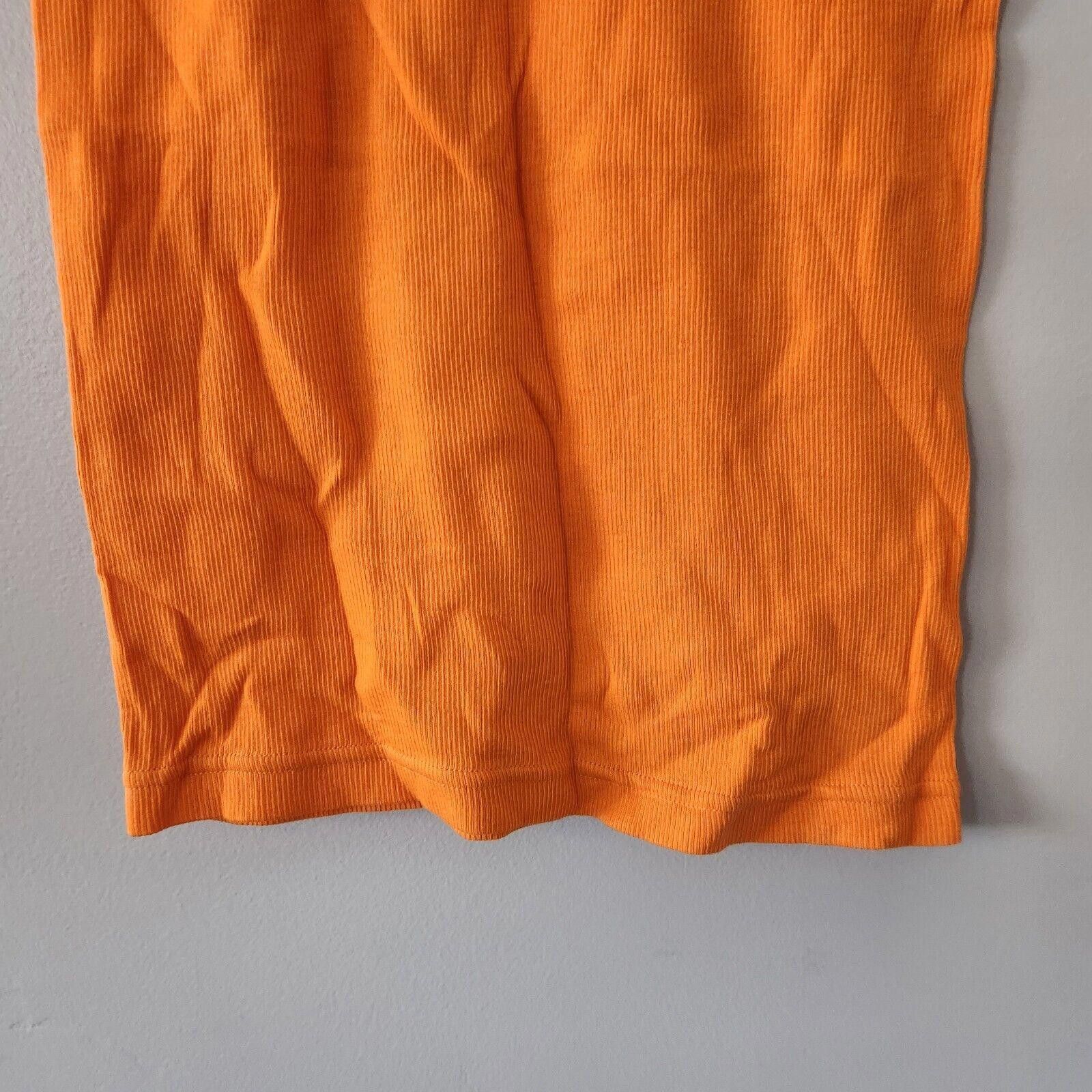 J.Crew J Crew Womens Ribbed Tank Orange Size Large Size L / US 10 / IT 46 - 3 Thumbnail