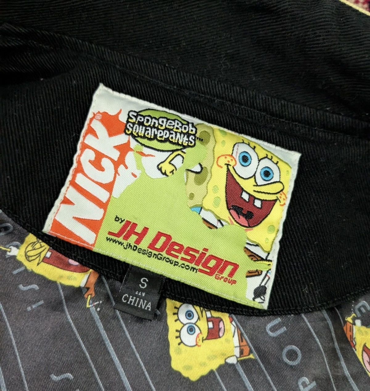 JH Design Vintage SpongeBob SquarePants NASCAR Jacket Size Small Nick Size US S / EU 44-46 / 1 - 5 Thumbnail