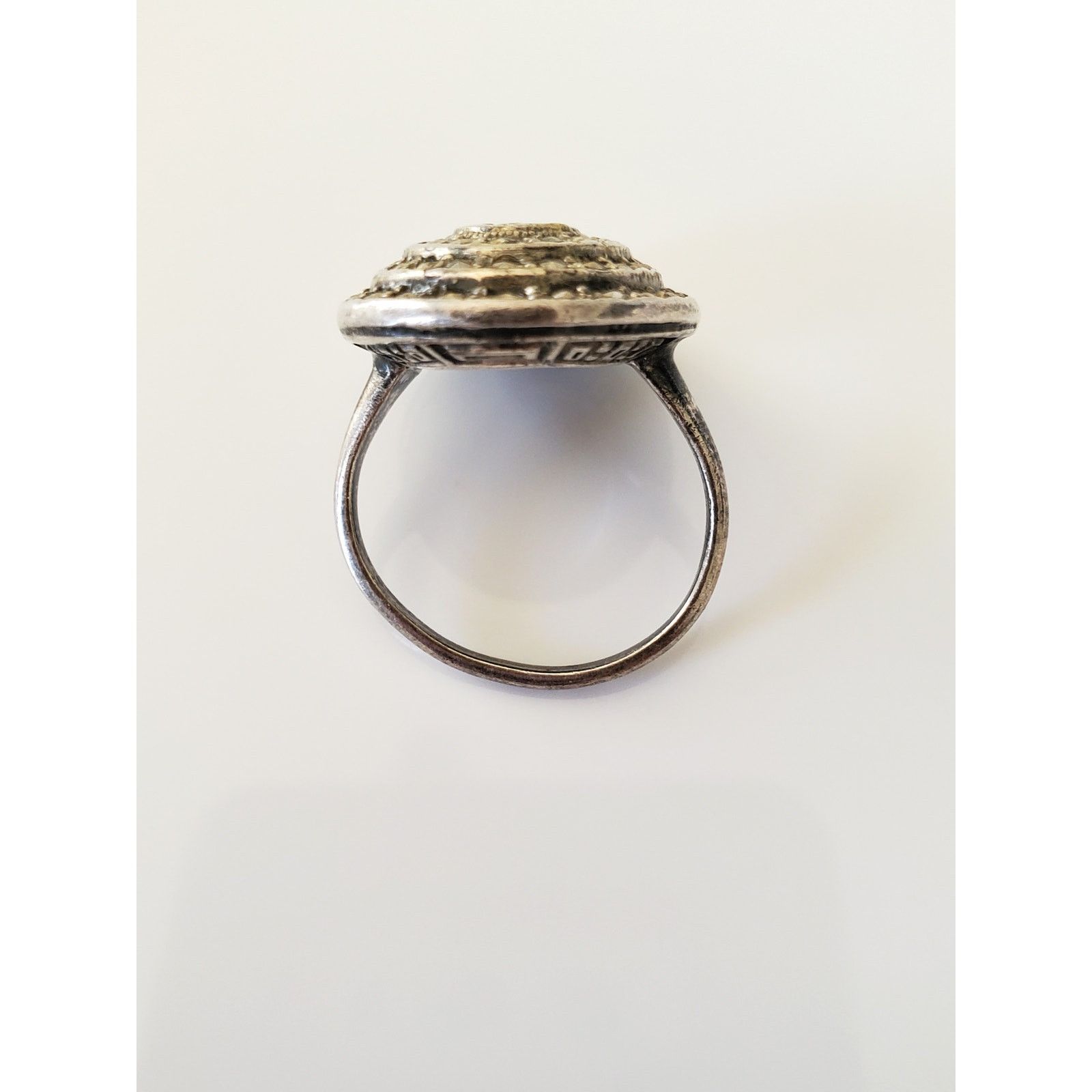 Other Vintage Sterling Silver Marcasite Ring Size ONE SIZE - 5 Thumbnail