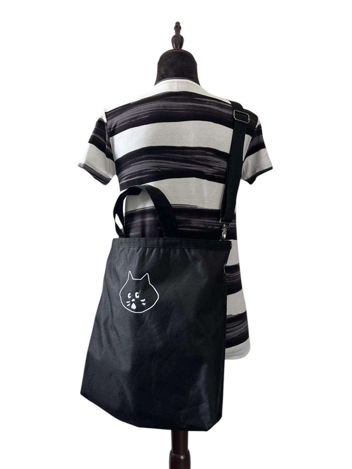 Issey Miyake × Ne-Net × Tsumori Chisato Né-net Embroidery Cat 2 Way Bag Size ONE SIZE - 12 Thumbnail