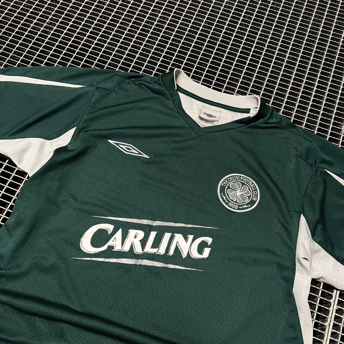 Umbro 🔥CELTIC 2004 2005 UMBRO AWAY 2 SOCCER JERSEY Size US M / EU 48-50 / 2 - 2 Thumbnail