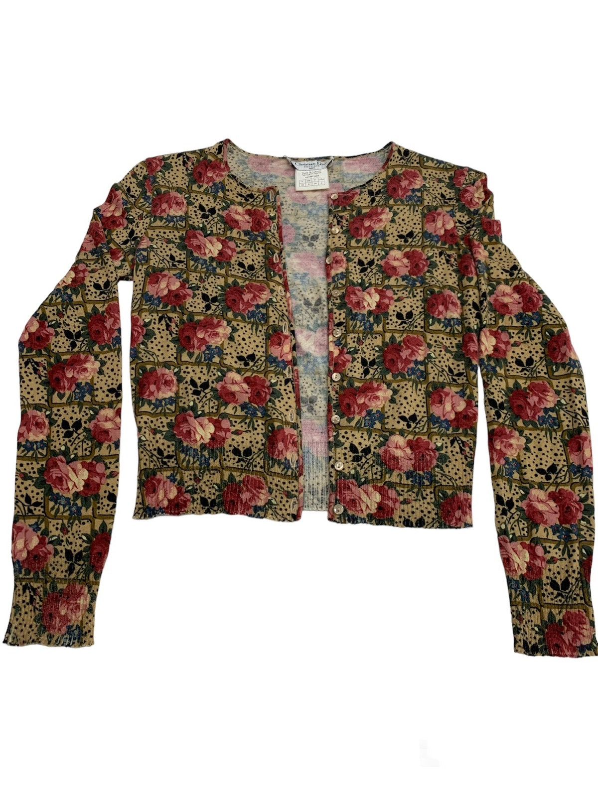 Dior × Vintage 💥Dior Floral Button up shirts Size S / US 4 / IT 40 - 1 Thumbnail
