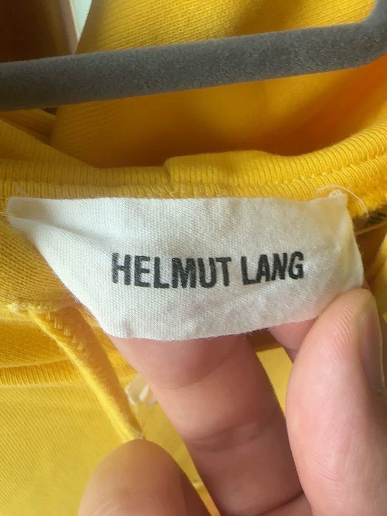 Helmut Lang HELMUT LANG Yellow hoodie Size XL / US 12-14 / IT 48-50 - 4 Thumbnail