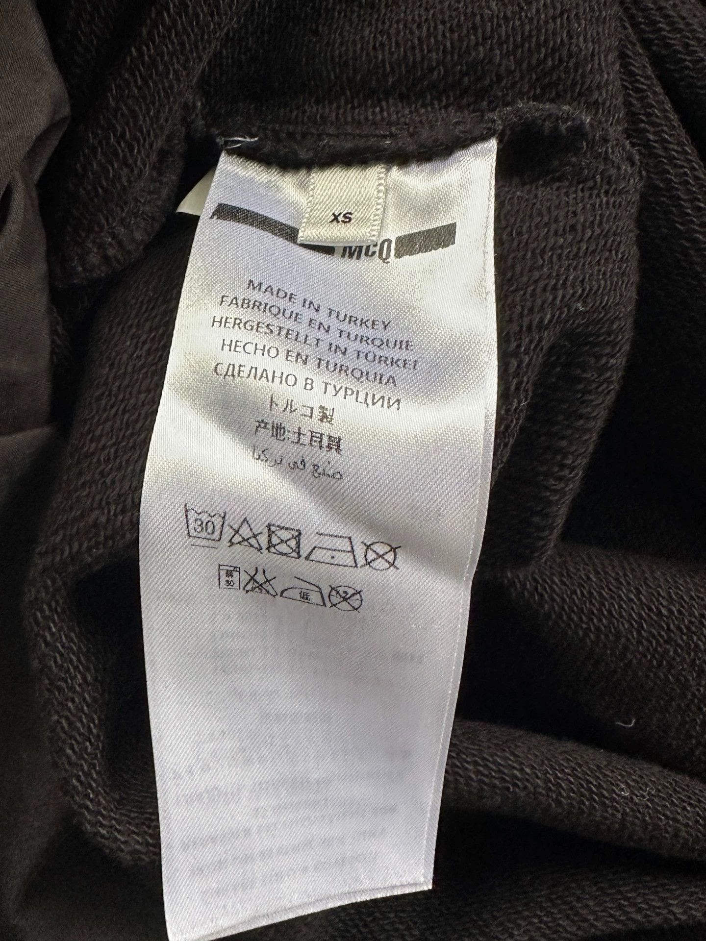Alexander McQueen Alexander McQueen Zippered Double-Layer Hem Sweatshirt Size US XS / EU 42 / 0 - 6 Thumbnail