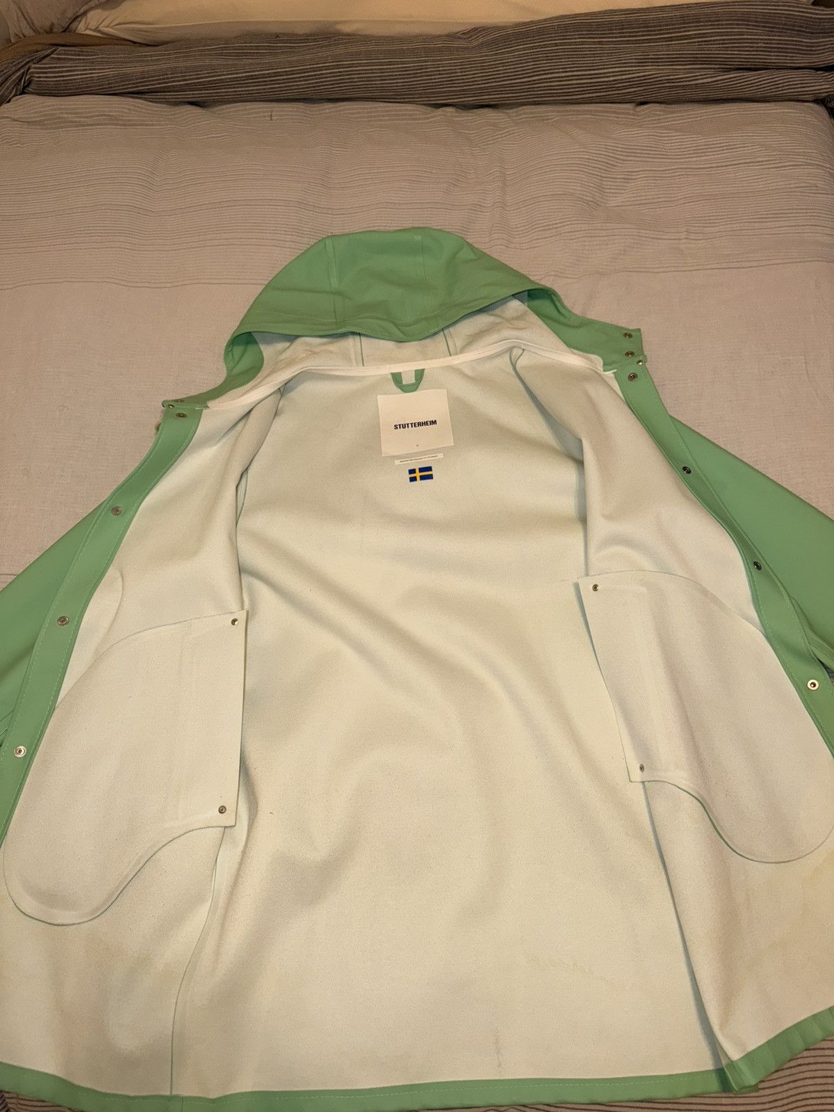 Stutterheim Stutterheim Stockholm Long Raincoat Size US S / EU 44-46 / 1 - 5 Thumbnail