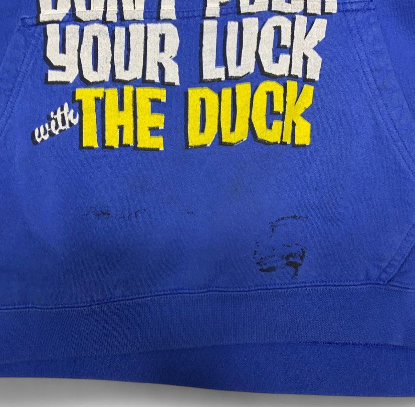 Disney Vintage Donald Duck royal blue funny hoodie Size US XL / EU 56 / 4 - 3 Thumbnail