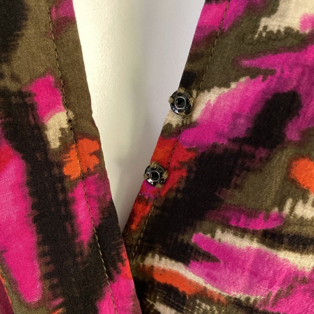 Anthropologie Presley Skye Anthropologie BOHO Silk Dress Size Petite Mediu Size M / US 6-8 / IT 42-44 - 7 Thumbnail