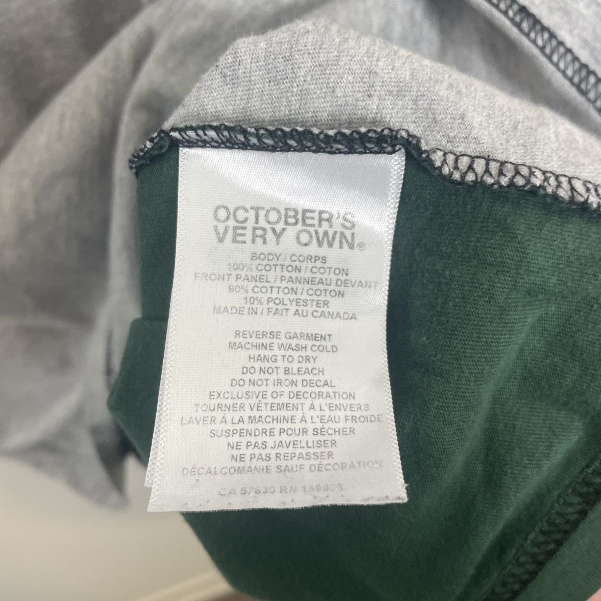 October's Very Own OVO Colourblock Rare Longsleeve T Shirt M Size US M / EU 48-50 / 2 - 4 Thumbnail