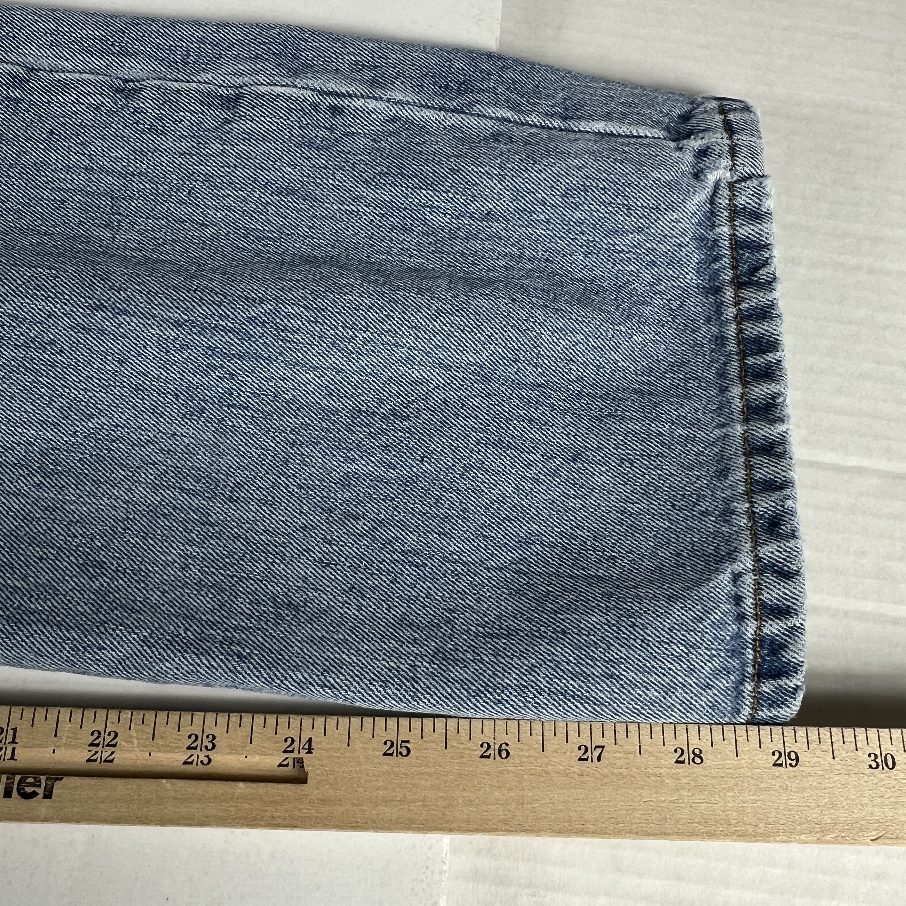Levi's × Vintage Y2K Levi's Jeans 501 XX Original Straight Blue Faded Denim Size US 34 / EU 50 - 21 Thumbnail