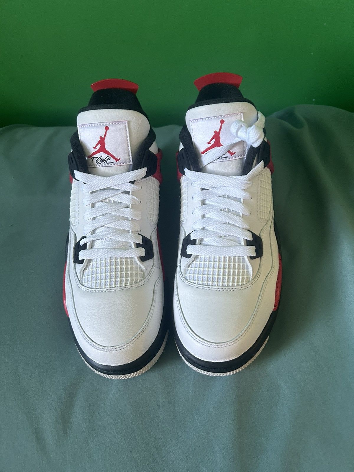 Jordan Brand Nike Air Jordan 4 Red Cement 2023 Size US 6 / EU 39 - 8 Thumbnail