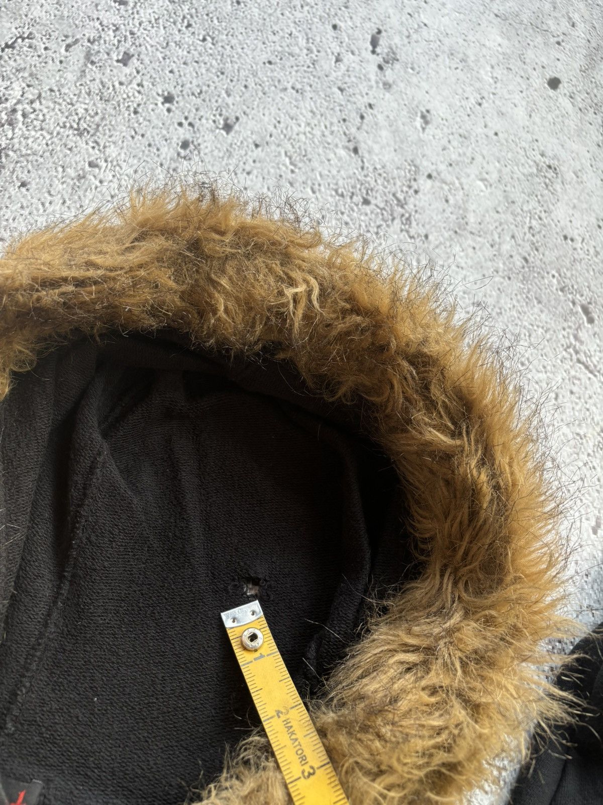 If Six Was Nine Y2k Deorat poem lgb punk style Fur hoodie Size US M / EU 48-50 / 2 - 13 Thumbnail