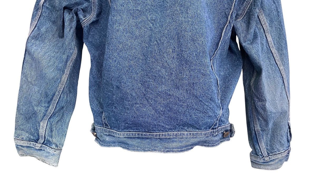 Edwin Vintage EDWIN Denim Jacket Button Double Pocket Size US L / EU 52-54 / 3 - 10 Thumbnail