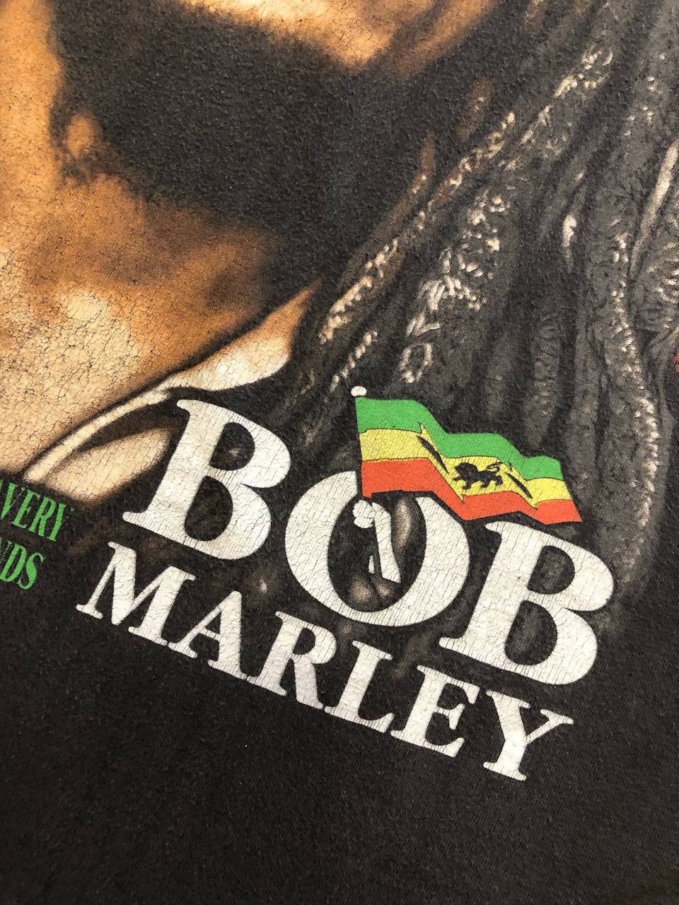 Bob Marley Vintage Men's T-Shirt Bob Marley Big Crazy Print Y2K Size M Size US M / EU 48-50 / 2 - 6 Thumbnail