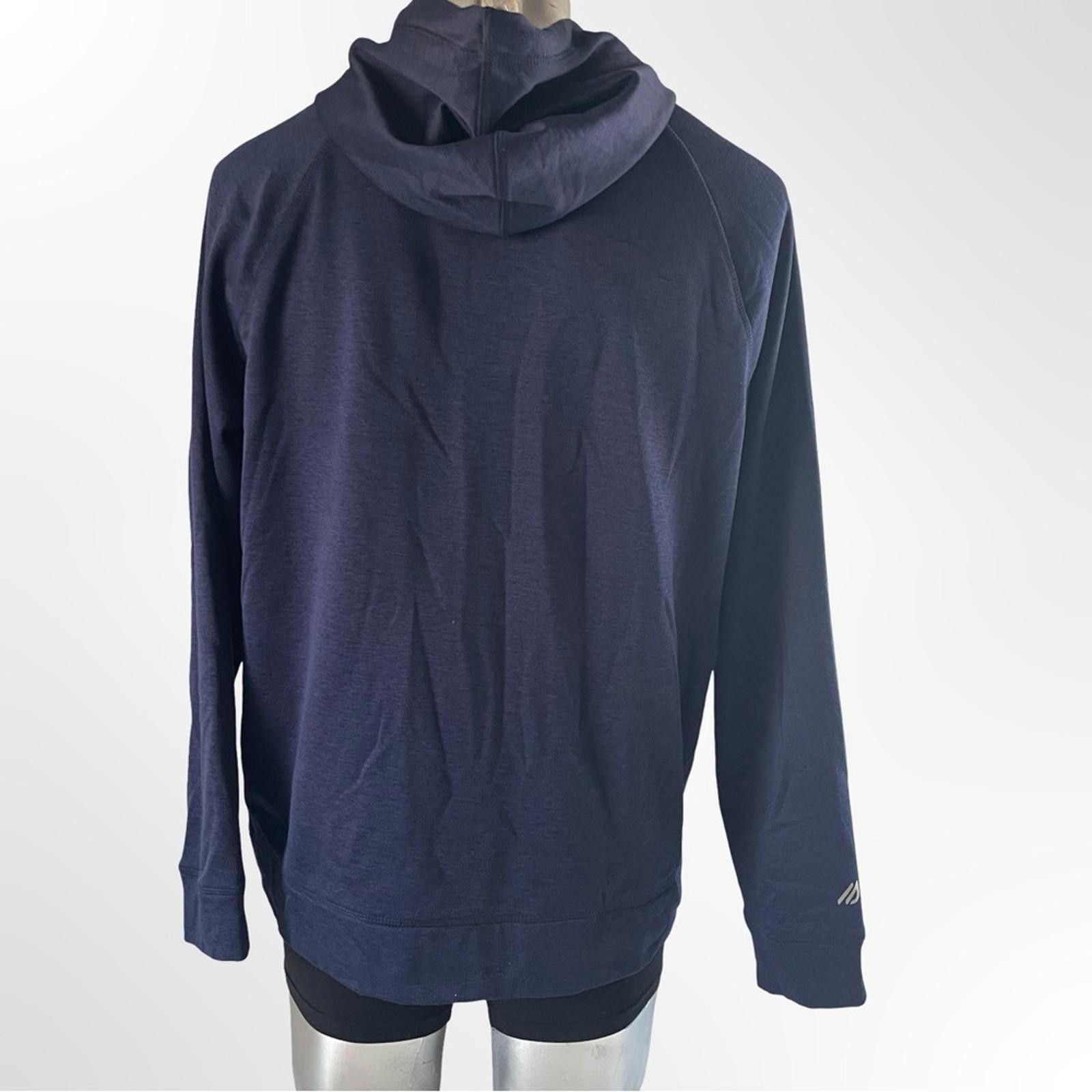 Eddie Bauer Eddie Bauer Men's Dark Blue Zip-Up Sweater size L Size US L / EU 52-54 / 3 - 2 Thumbnail