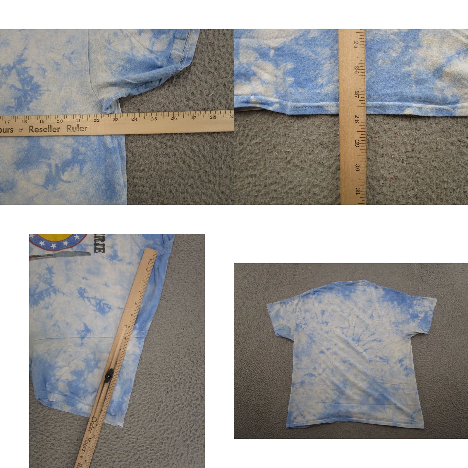 Gildan Arlo Guthrie World Tour Alice’s Restaurant Tie Dye Tour T-Shirt XL Unisex READ Shirt Adult XL Multicolor Music Festival Mid-2000s Mens Size US XL / EU 56 / 4 - 8 Thumbnail