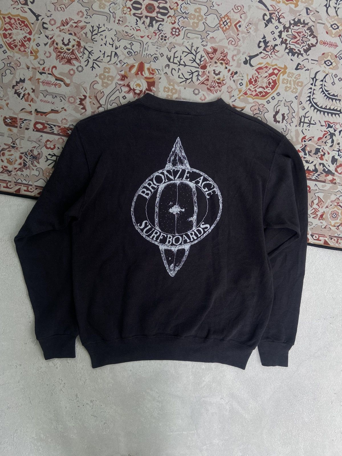 Vintage Vintage 90’s Bronze Age skate surf sweatshirt Size US M / EU 48-50 / 2 - 2 Thumbnail