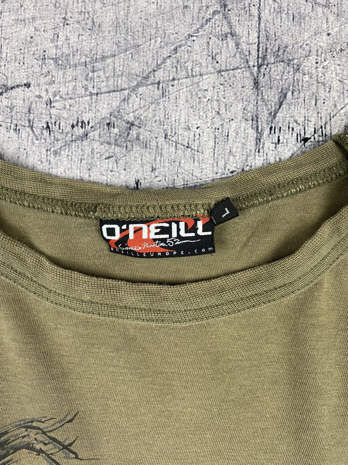 O'Neill × Vintage Vintage ONEILL Big Logo Tee Shirt Size US L / EU 52-54 / 3 - 12 Thumbnail