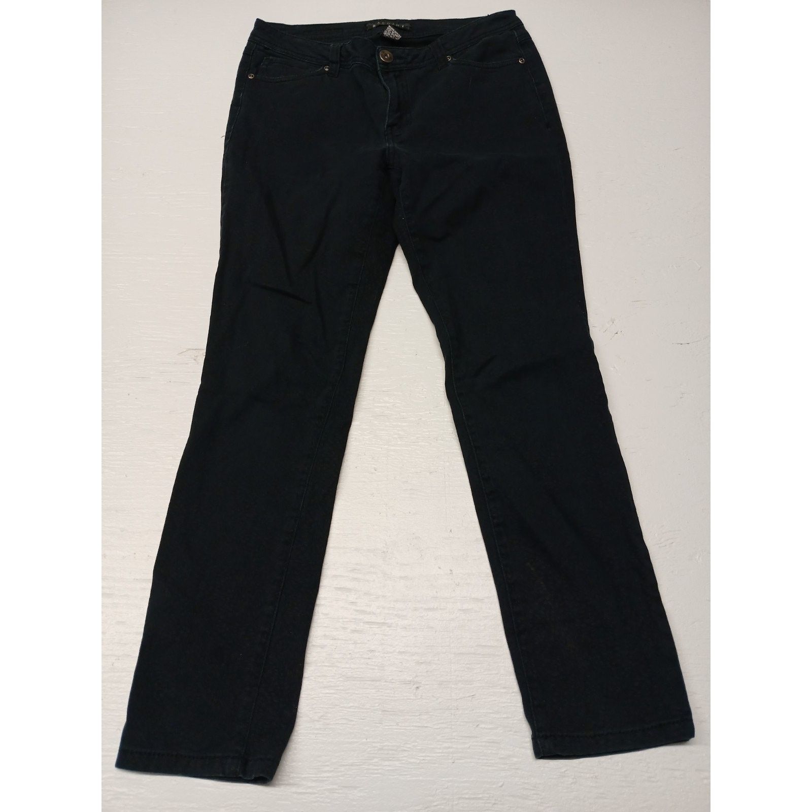 Other Baccini (10P) Women's Black Cheetah Printed Stretch Jeans Size 32" / US 10 / IT 46 - 1 Thumbnail