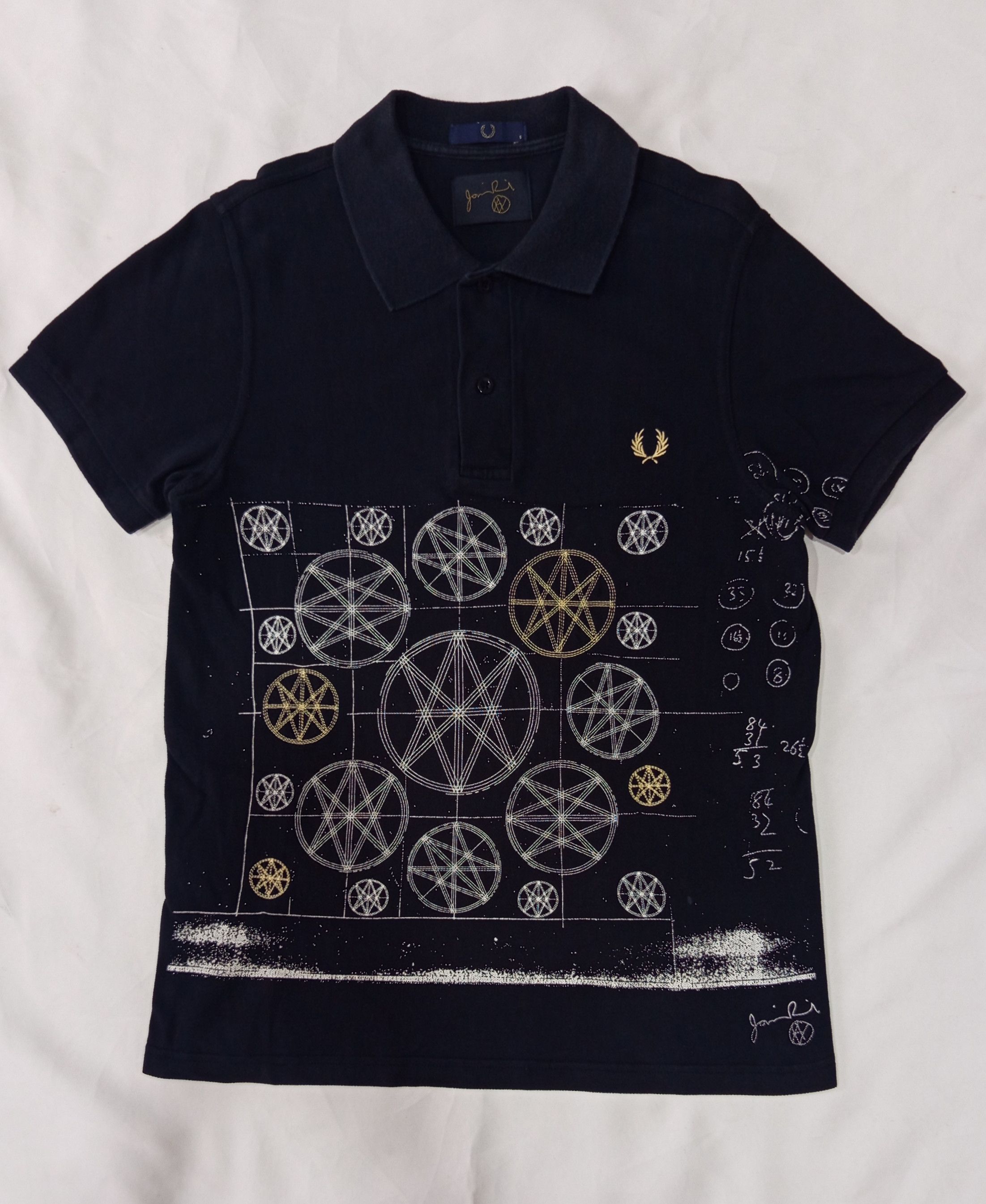 Fred Perry Fred Perry x Jamie Reid Time for Magic Polo Shirt Size US S / EU 44-46 / 1 - 1 Thumbnail