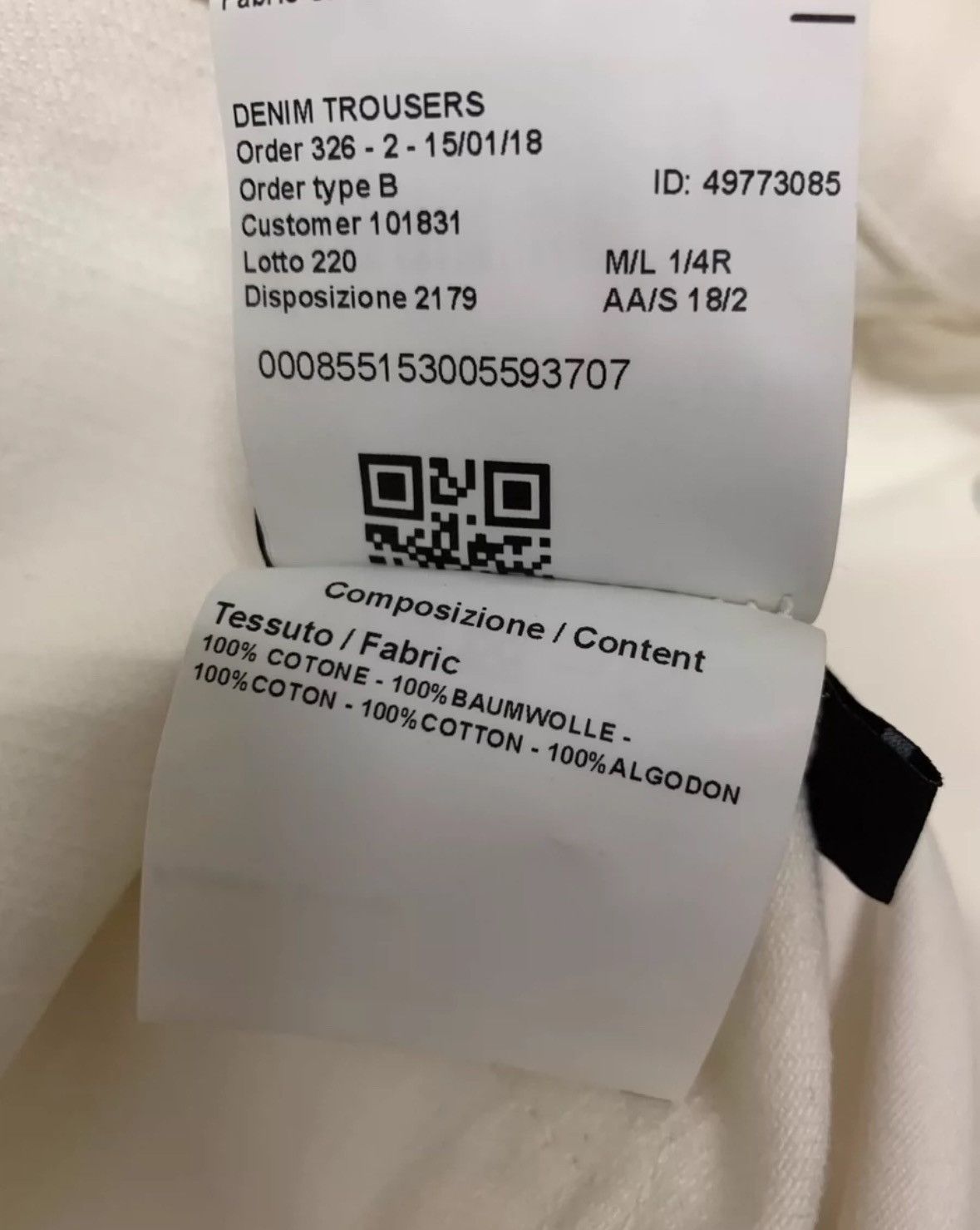 Calvin Klein CALVIN KLEIN 205W39NYC SS18 Fashion Show Andy Co Jeans Size US 34 / EU 50 - 5 Thumbnail