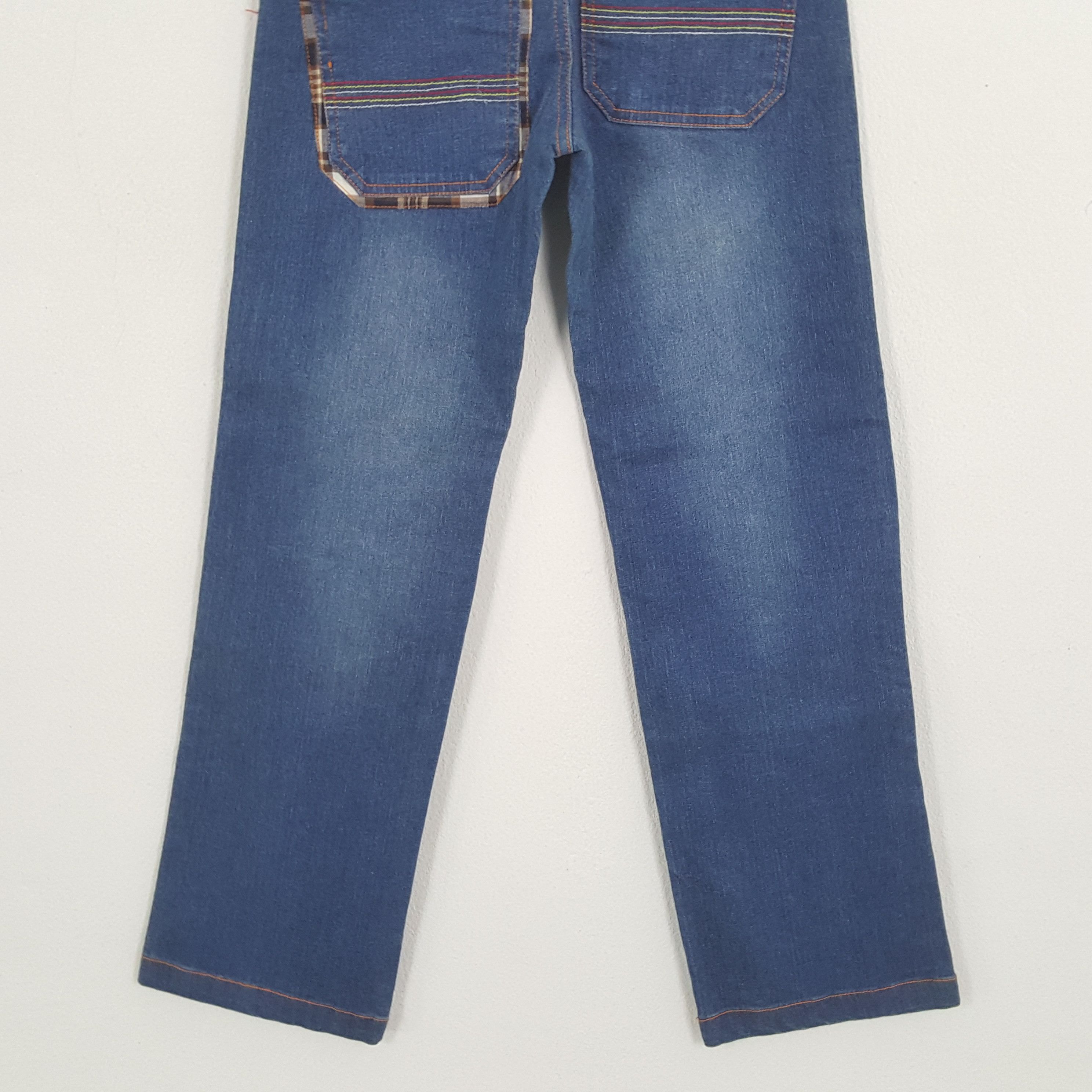 Vintage SKULLS XYZ Fashion Style Skulls Design Streetwear Jeans Size US 26 / EU 42 - 6 Thumbnail