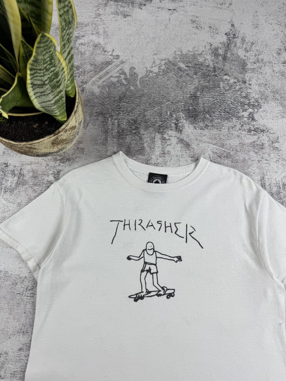 Thrasher Thrasher Skateboarding Gonz Rap Y2K Baggy Relaxed T Shirt Tee Size US S / EU 44-46 / 1 - 6 Thumbnail