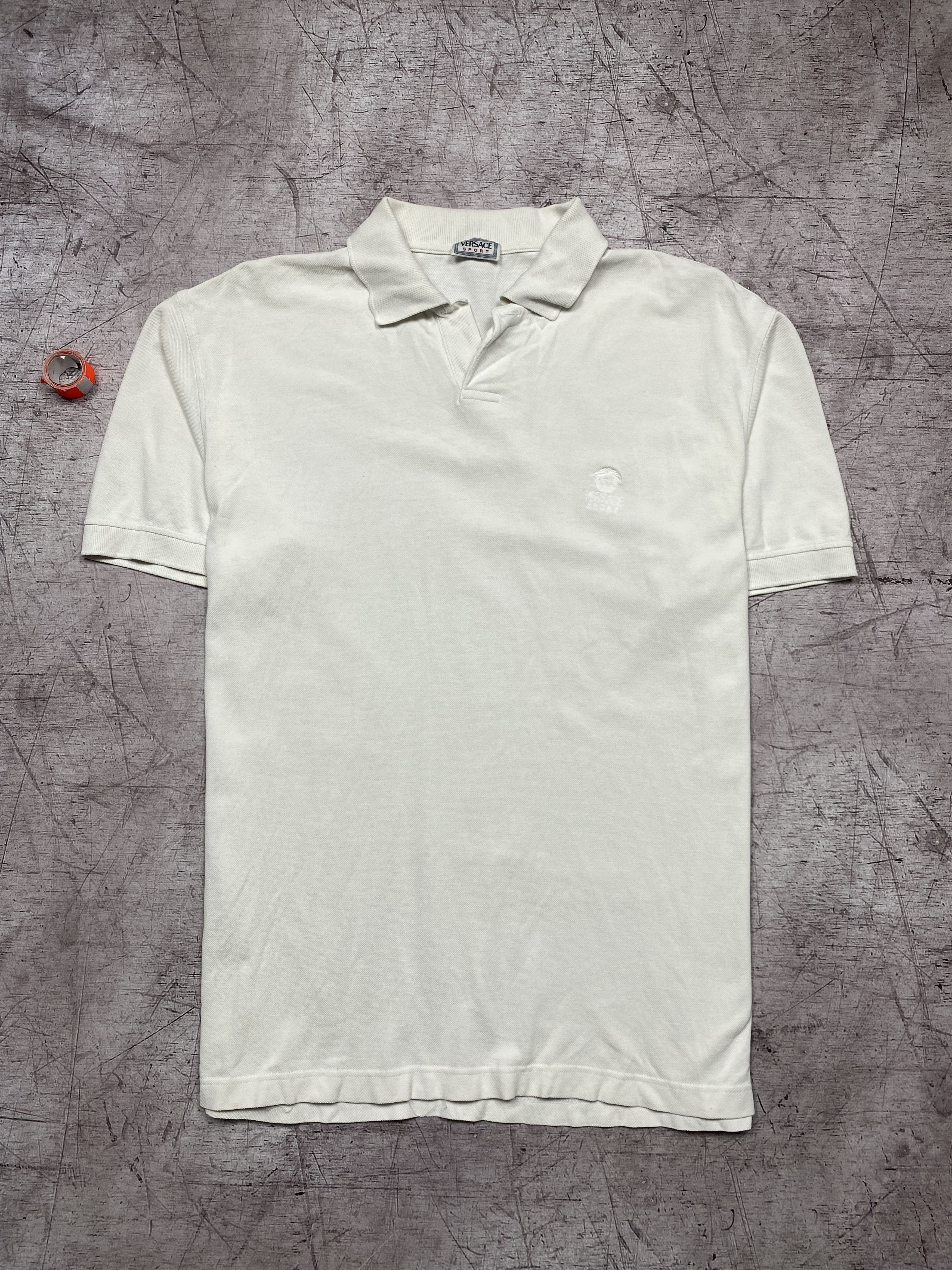 Versace Versace Sport Vintage Mens Polo Shirt Size US L / EU 52-54 / 3 - 1 Thumbnail