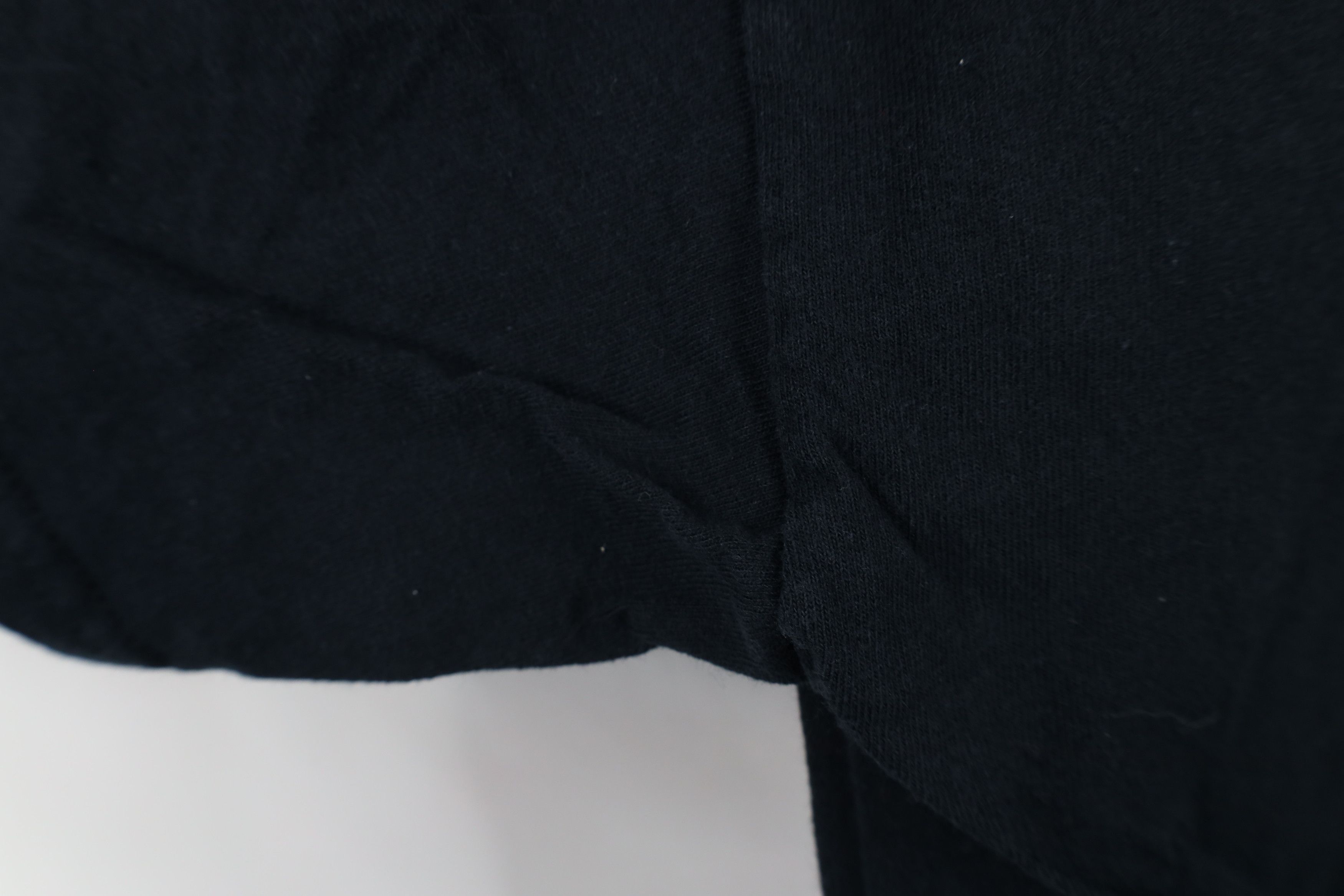 Vintage Vintage 90s Streetwear Heavyweight Cotton T-Shirt Black Size US L / EU 52-54 / 3 - 8 Thumbnail